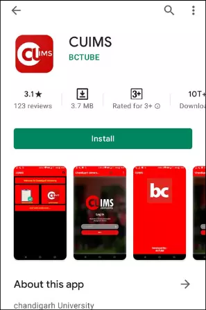 CUIMS Mobile App