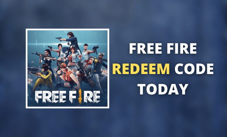 FREE FIRE REDEEM CODE TODAY